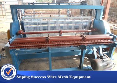 China Flat top crimped type draadnet weefmachine voor 1 - 30m lengte leverancier
