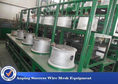 China Groen het Draadtrekkenmachine van de Kleuren Eenvoudig Structuur Nat Recht het Voeden Type fabriek