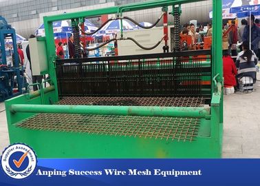 China De volledig Automatische Geplooide Wevende Machine van het Draadnetwerk om Netwerk 4KW Te weven fabriek