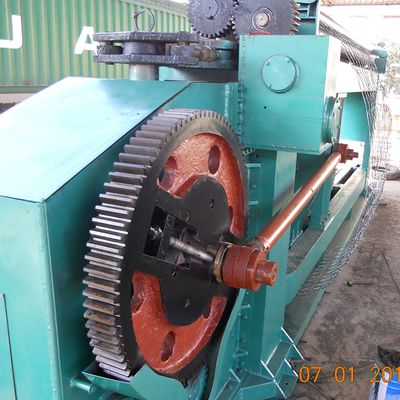 China Snelle groene zeshoekige draadnetmachine met een krachtig 2,2 kW hydraulisch station leverancier