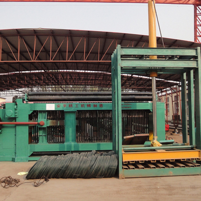 China Groene 3m breed hexagonale draadnetmachine met 50-100m/min snelheid en 800mm roldiameter leverancier