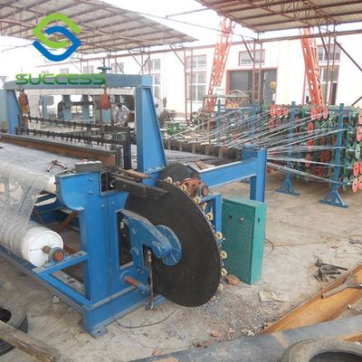 China 0.4-2.5 mm Output Crimped Wire Mesh Machine voor gegalvaniseerde / PVC bedekte roestvrijstalen draad leverancier