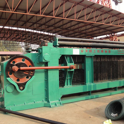 China Powerful Heavy Duty Gabion Mesh Machine with 160-225M/H Production Speed and PVC Coated Wire Coating leverancier