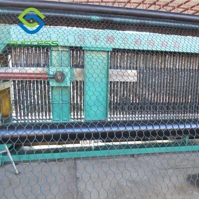 China PLC Stop Automatische Controle Gabion Mesh Machine breien Het draadnet met gaten 6x8 8x10 10x12 12x15 Zorgen voor een consistente mesh leverancier